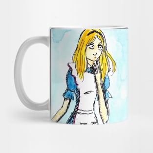 Alice and the White Rabbit Mug